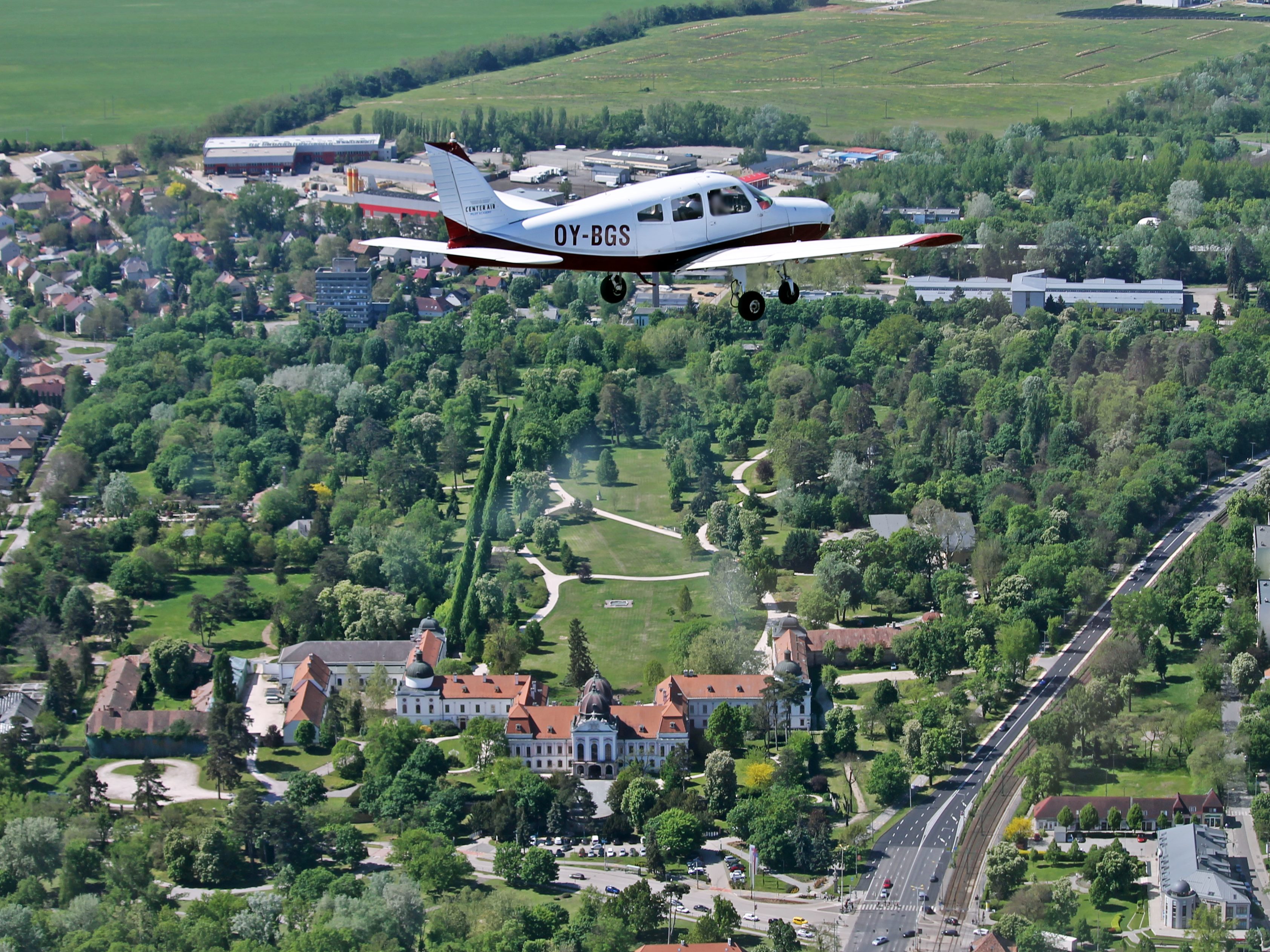 Flying image