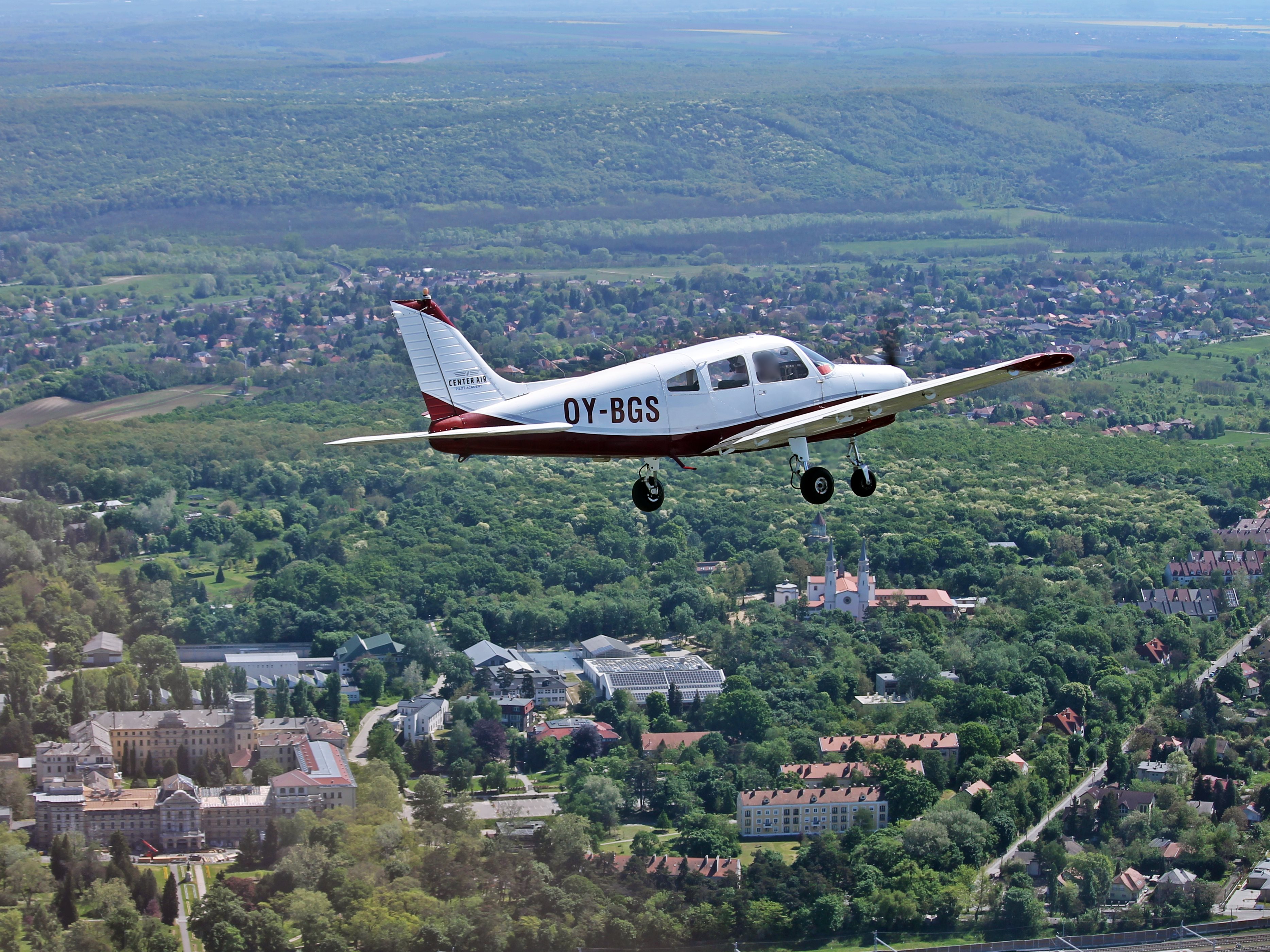 Flying image